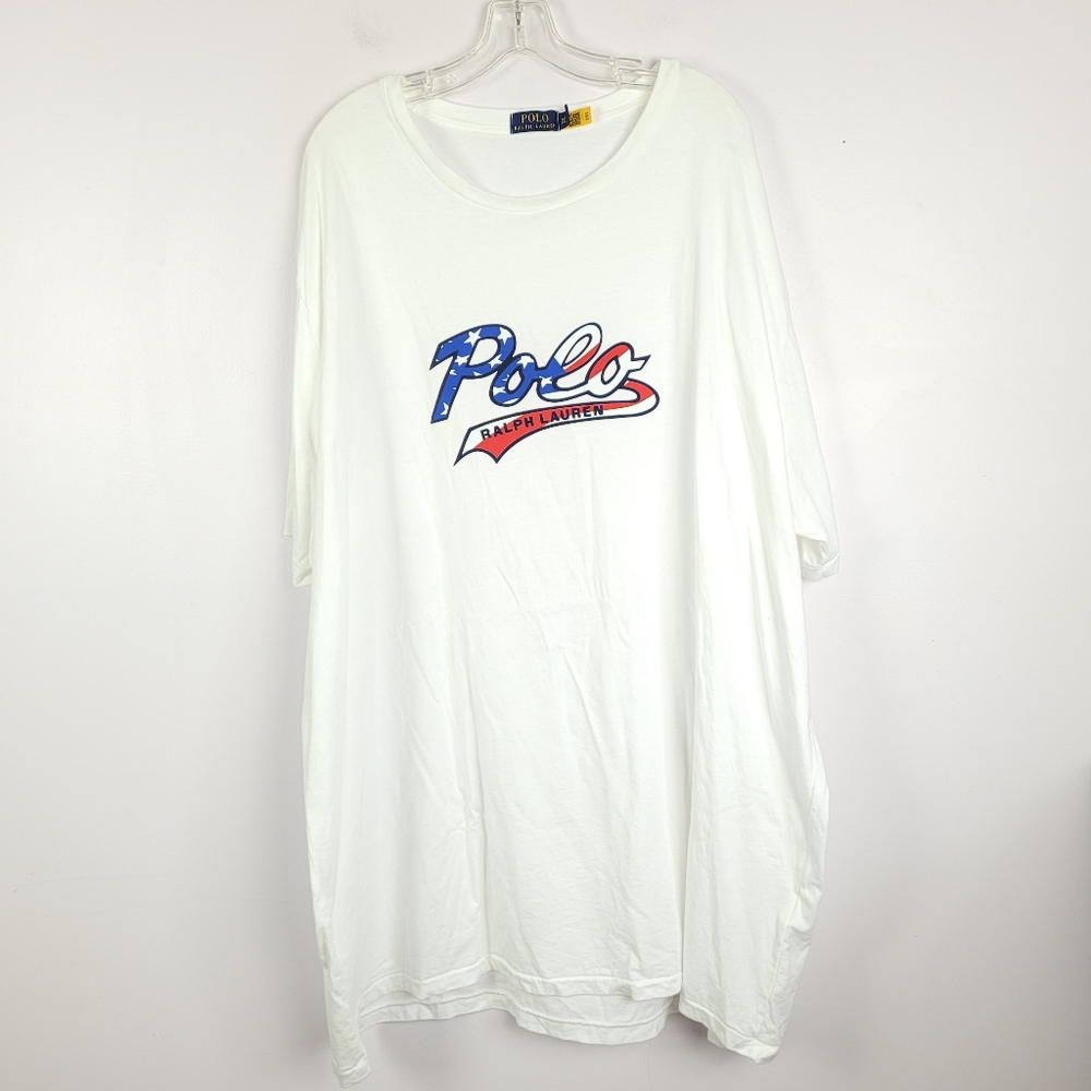 Polo Ralph Lauren White T Shirt 3XLT